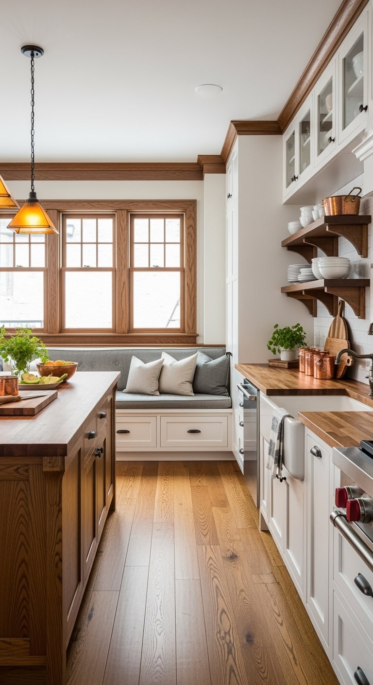 craftsman kitchen craftsmanship details