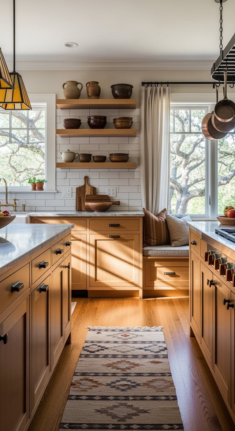 craftsman sand kitchen elegance