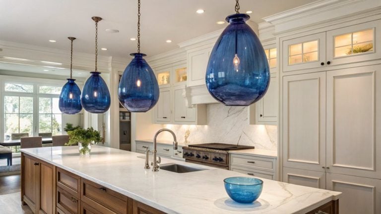 diverse blue kitchen designs