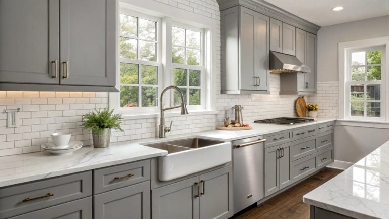 diverse gray kitchen designs