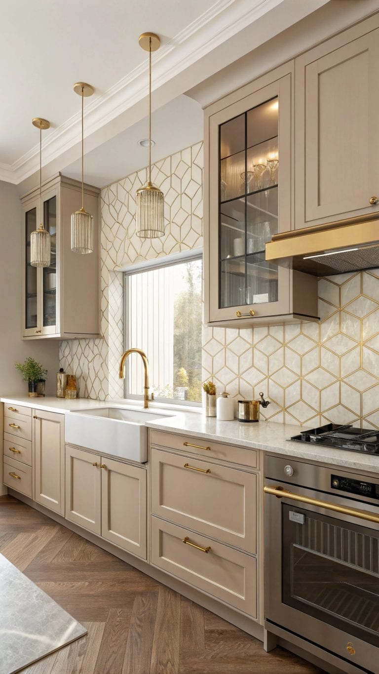 diverse taupe kitchen designs