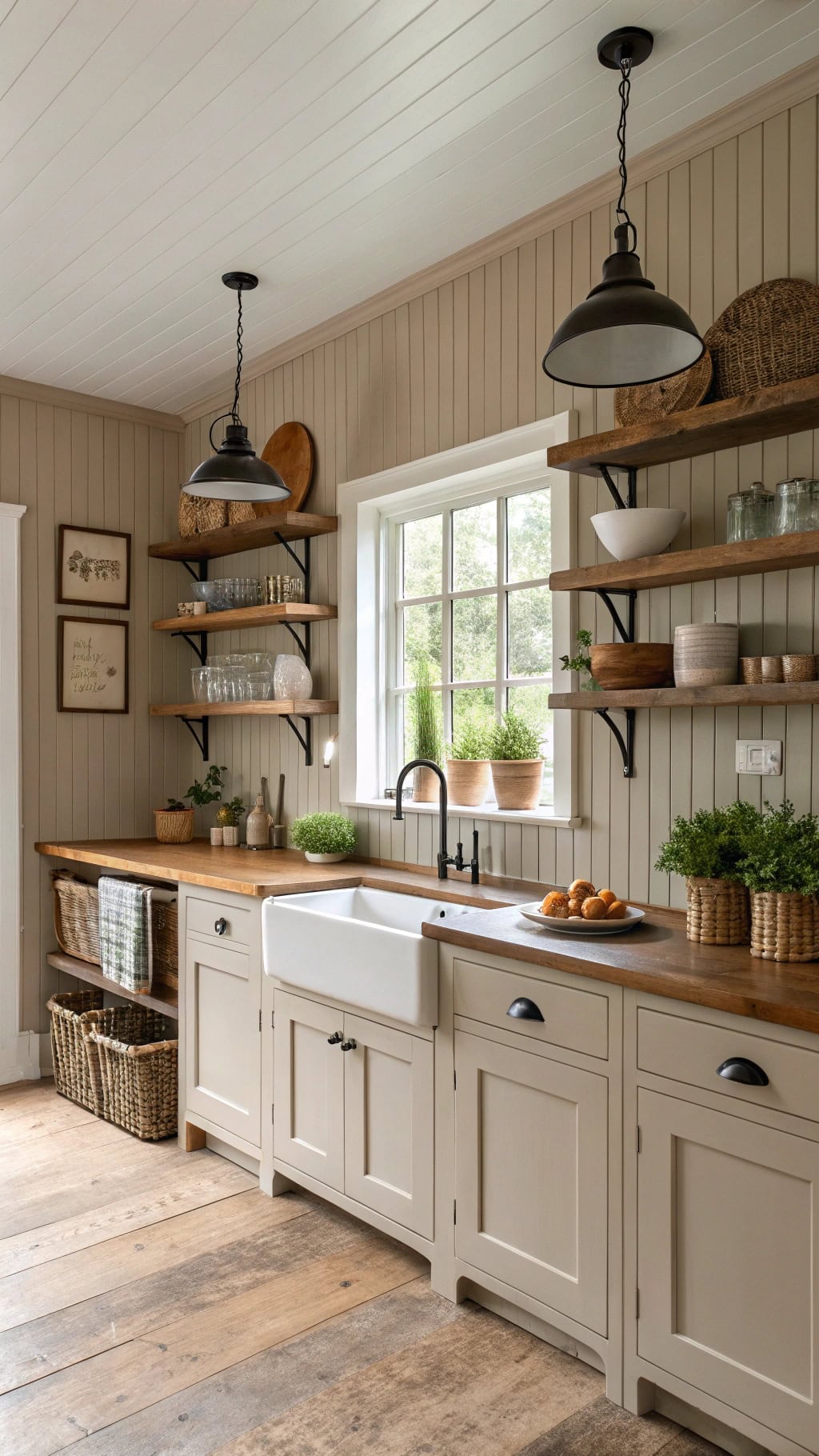 dreamy farmhouse kitchen vibes