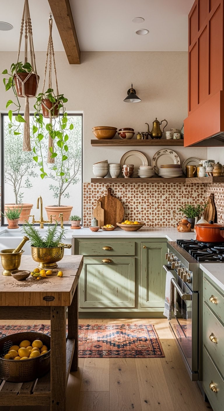 eclectic warm organized chaos
