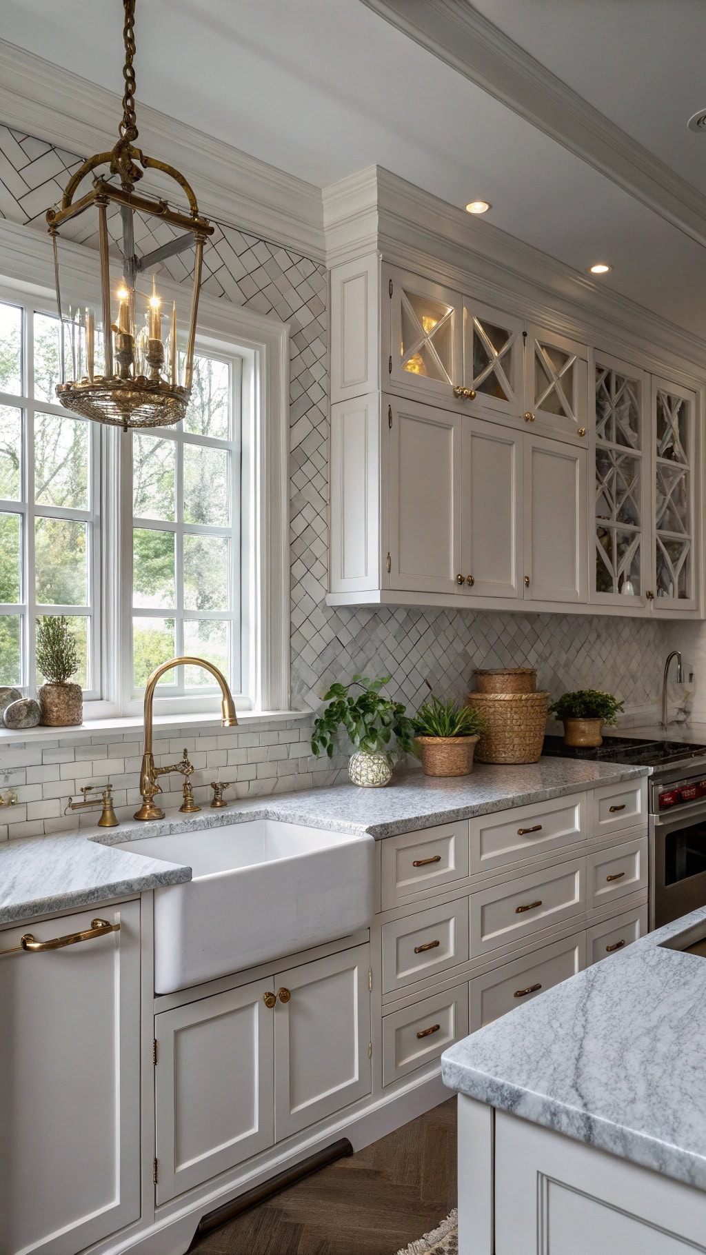 elegant gray stone mosaics