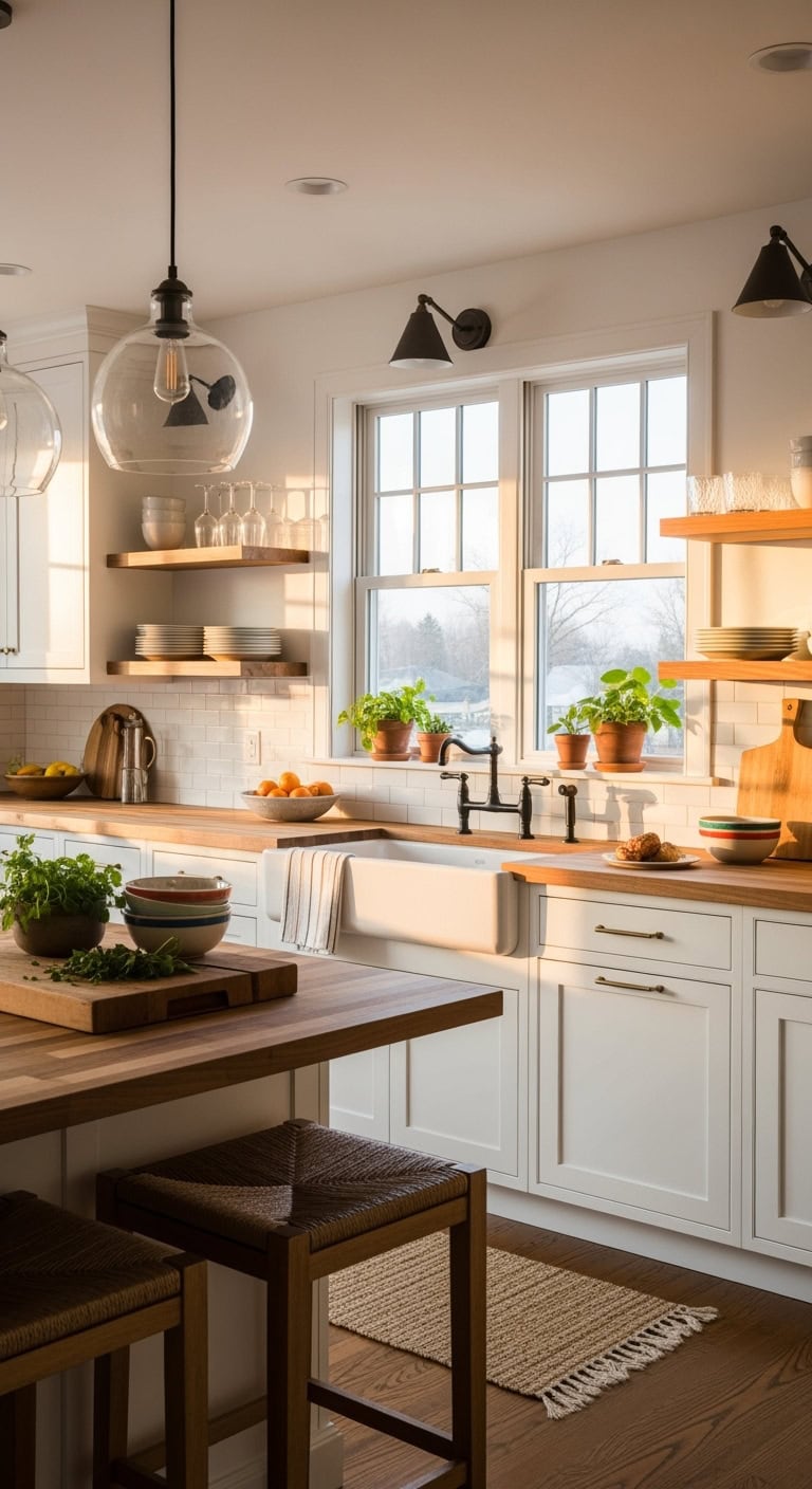 elegant versatile minimalist kitchen