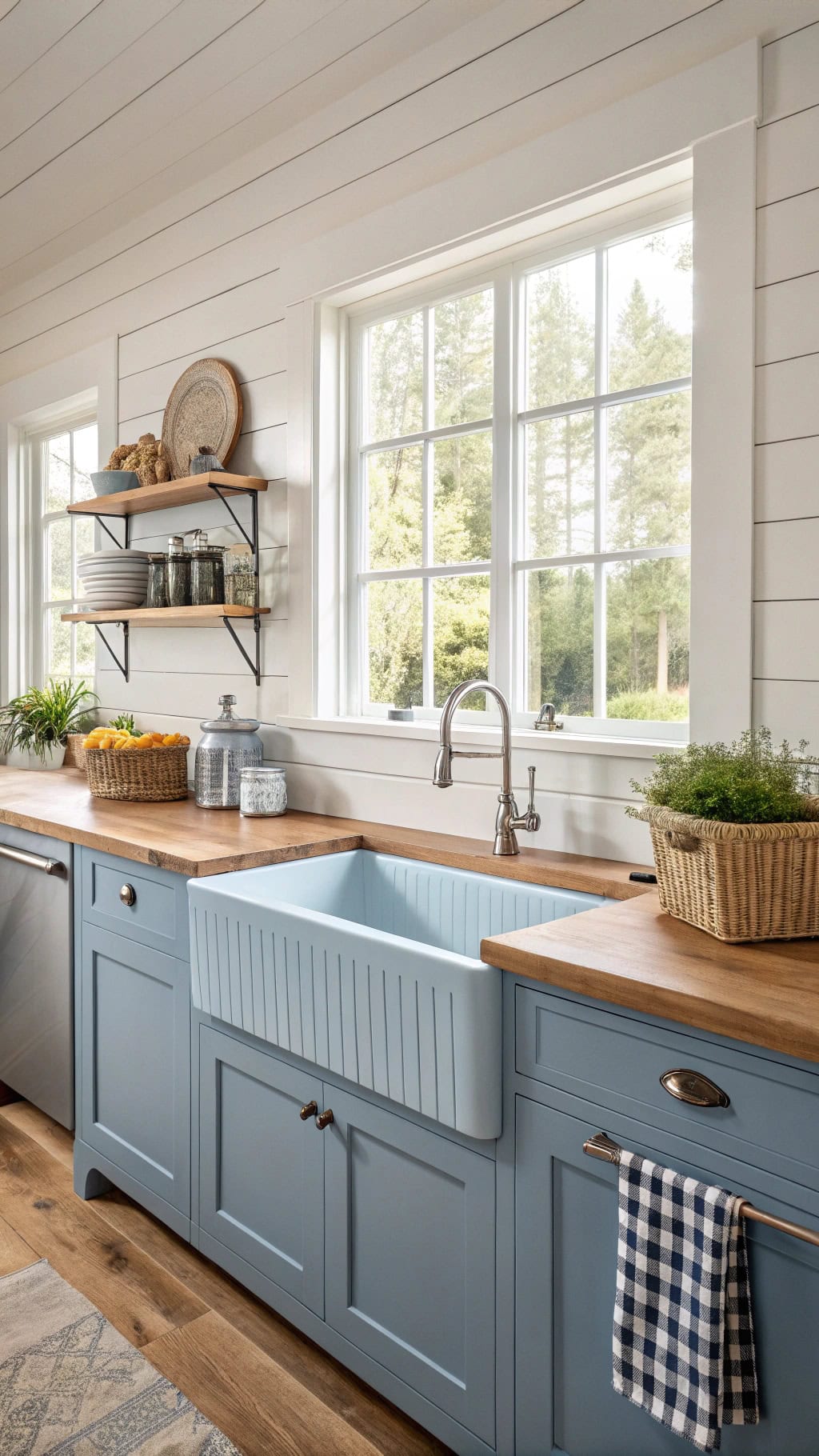elegant wedgwood blue sink