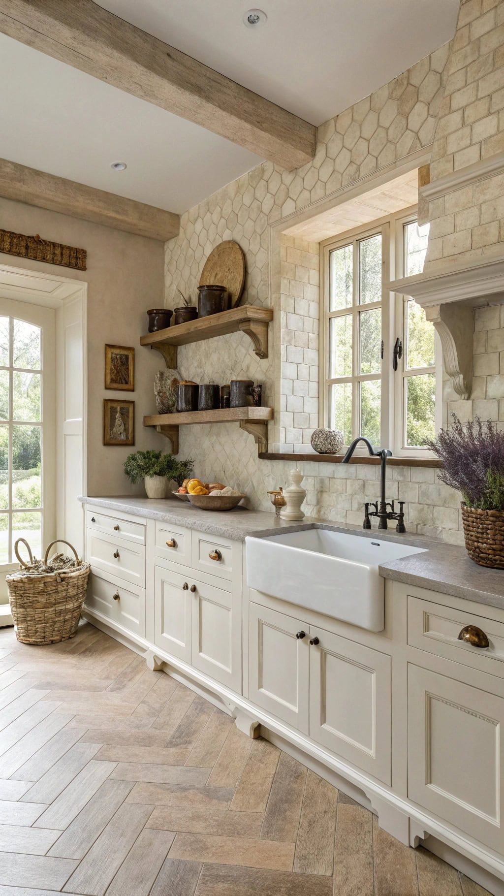 french countryside kitchen aesthetic