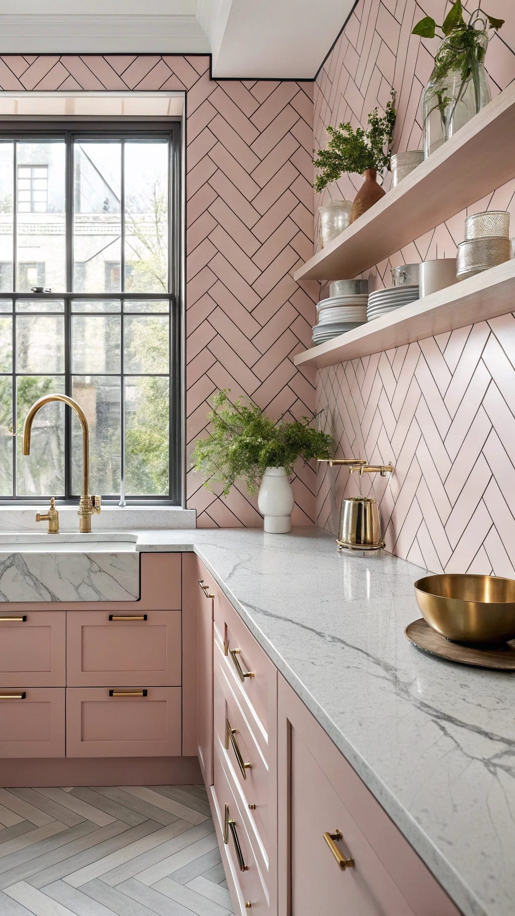 gatsby inspired geometric tile design