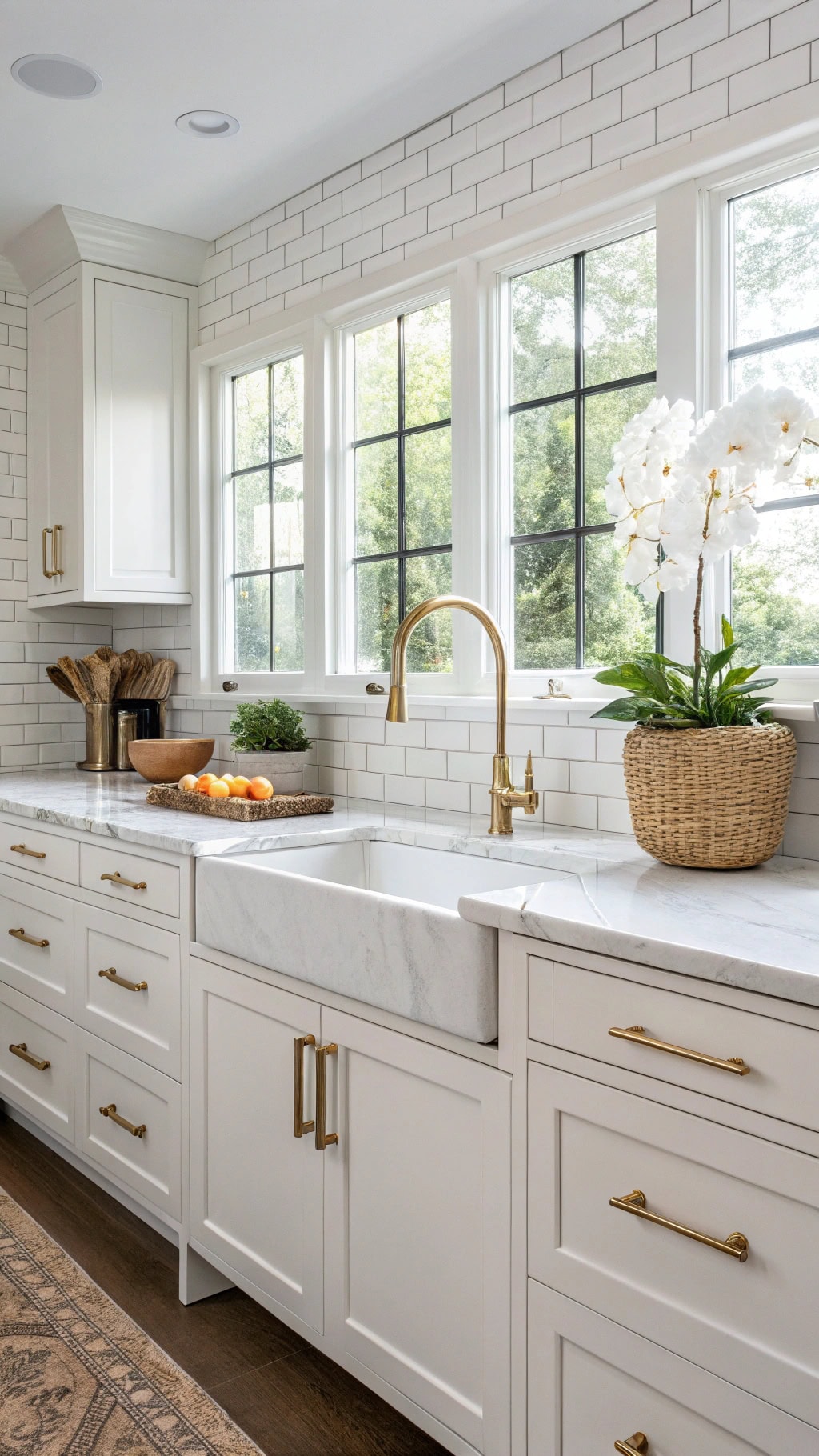 gold cabinet hardware combinations