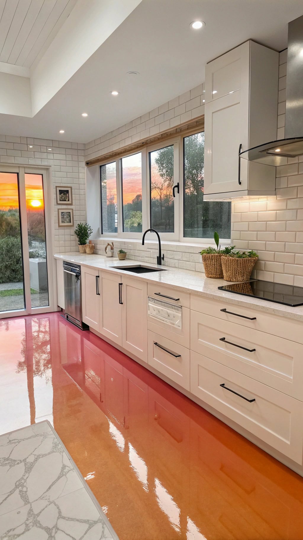 gradient epoxy resin floors