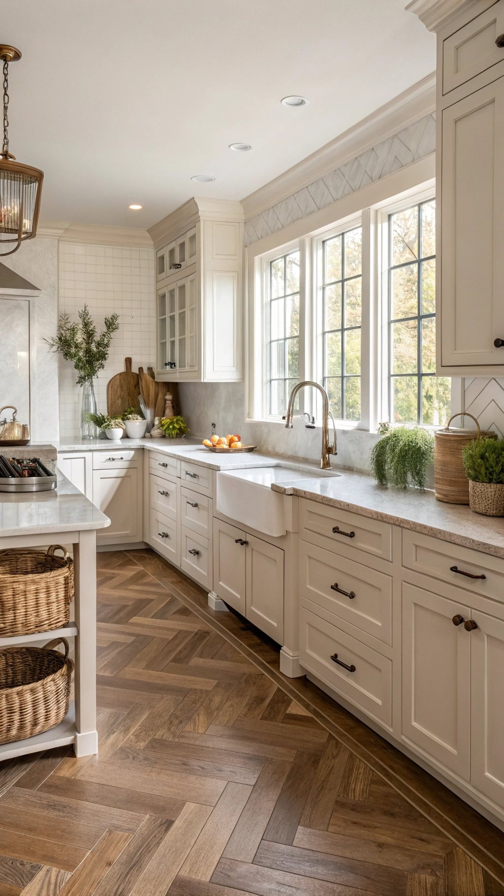 herringbone floor pattern tips