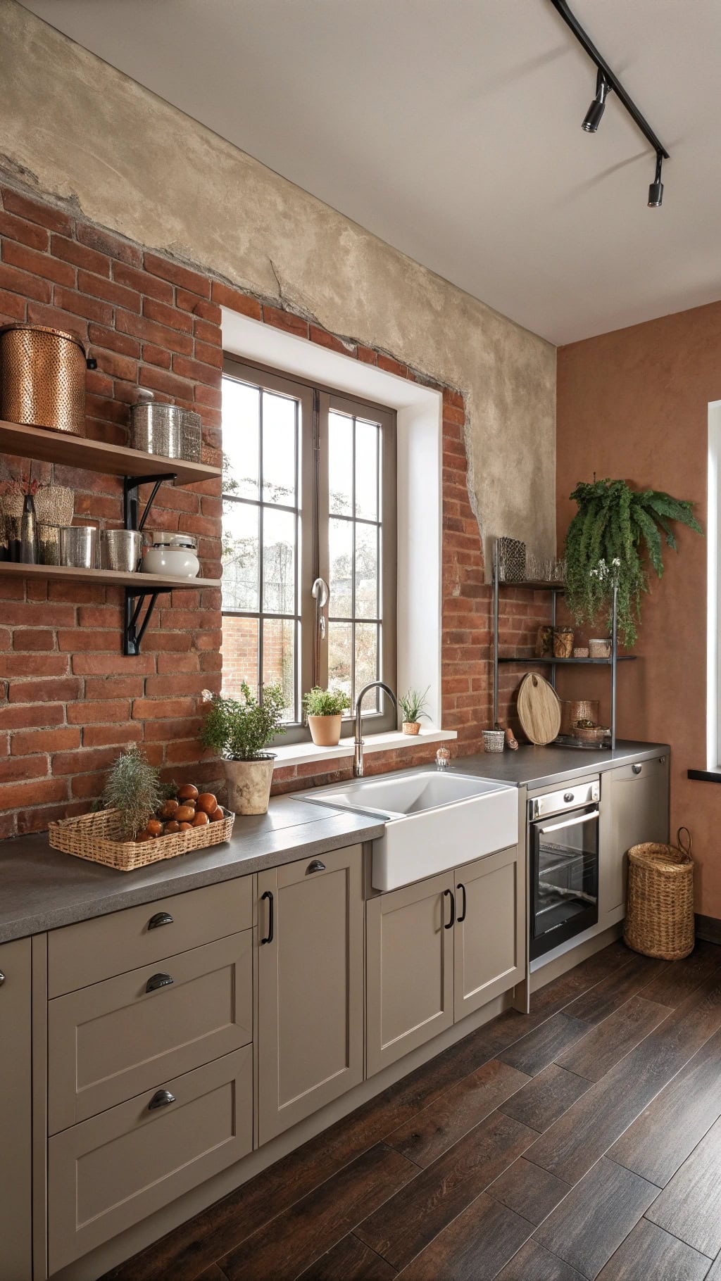 industrial chic farmhouse blend