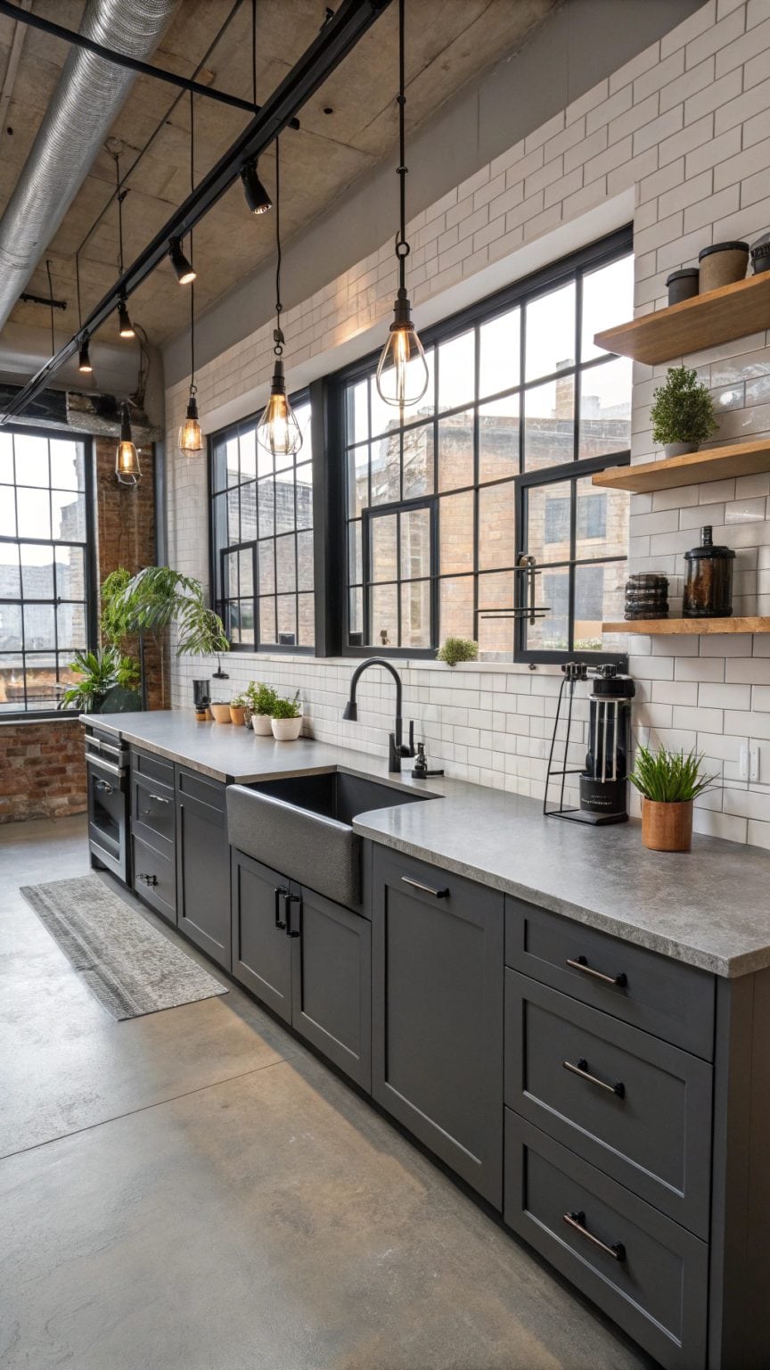 Curated visual reference: Picture Idea: 20 Trendy Agreeable Gray Kitchen Cabinet Designs