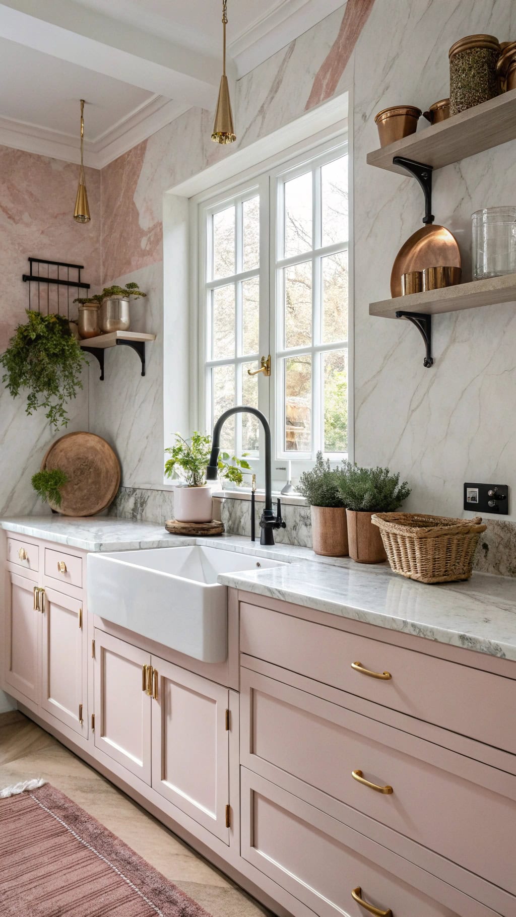 layered mixed metal accents