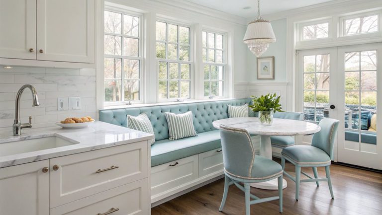 light blue kitchen styles