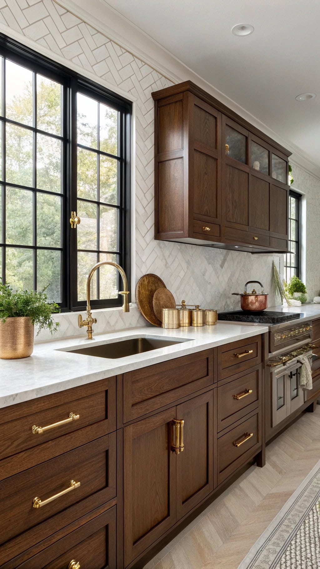 luxury leather gold hardware combination