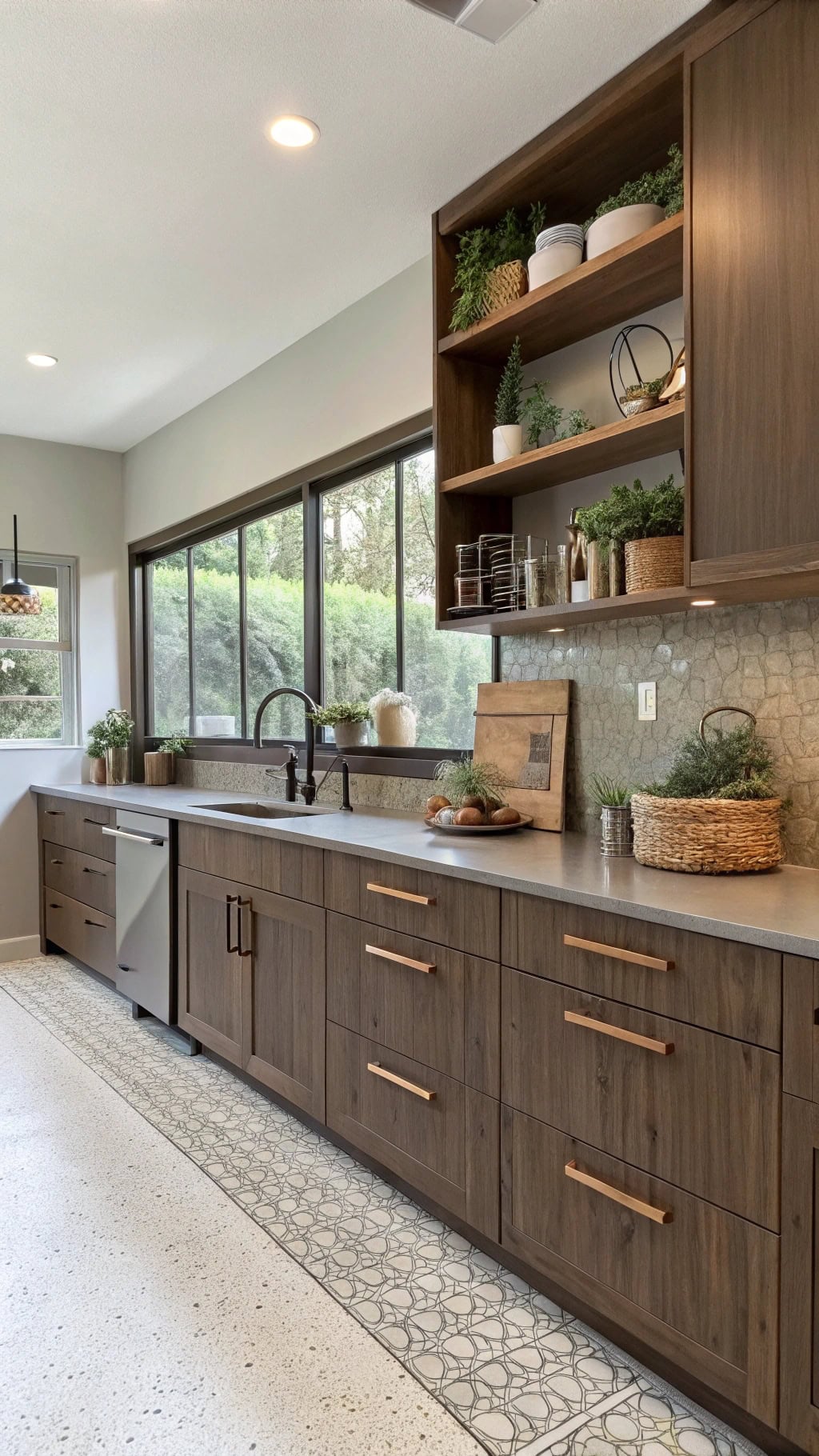 mid century modern design features
