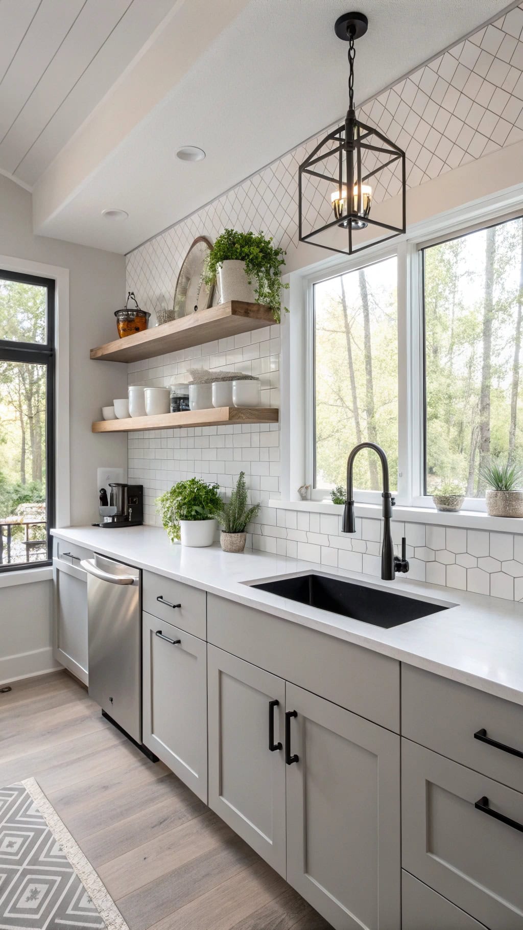 minimalist kitchen cabinet elegance