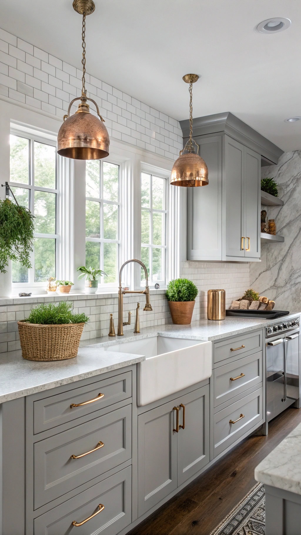 mixed metals kitchen design