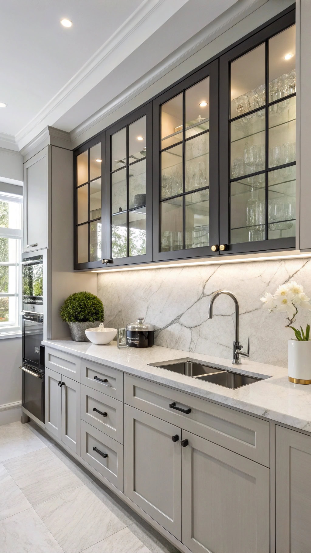 modern glass cabinet designs