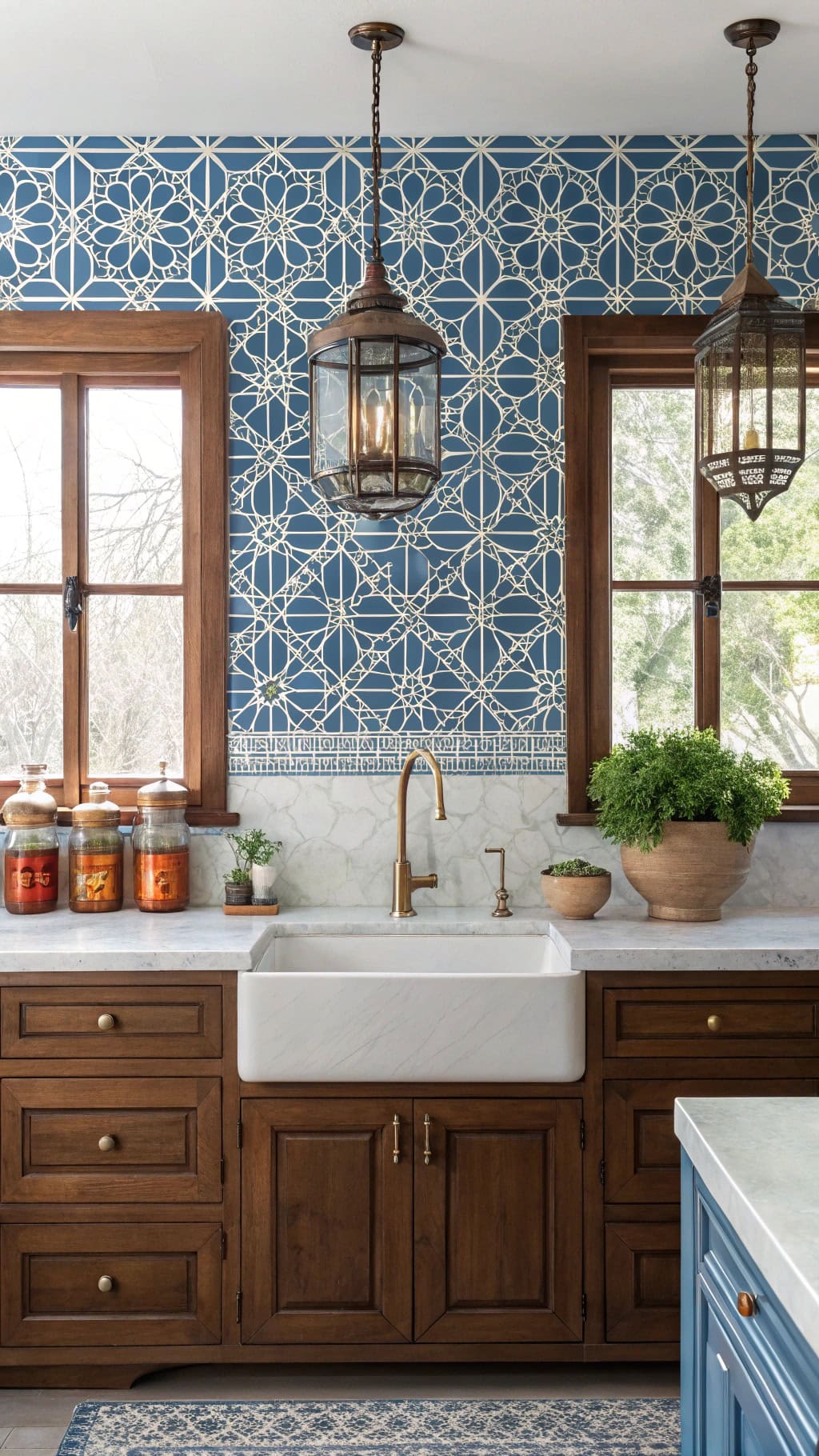 moroccan tiles exotic kitchen escape