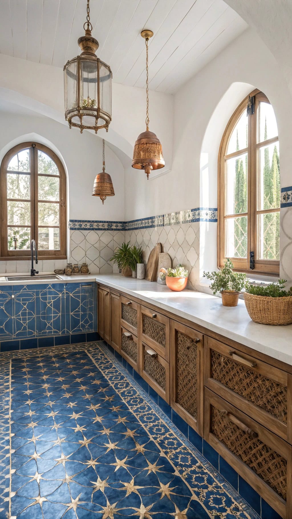 mosaic floors with elegance