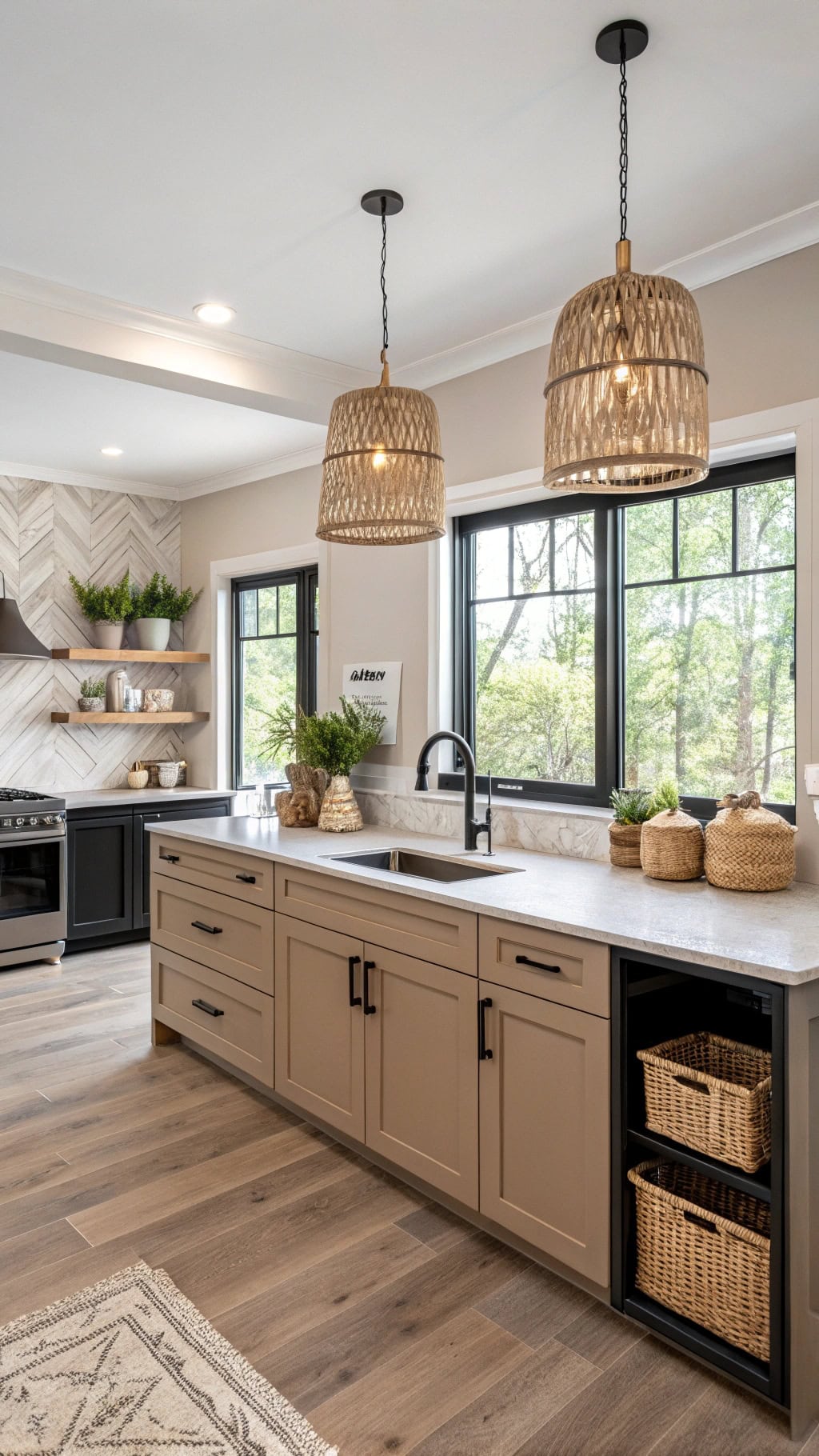 open kitchen social design