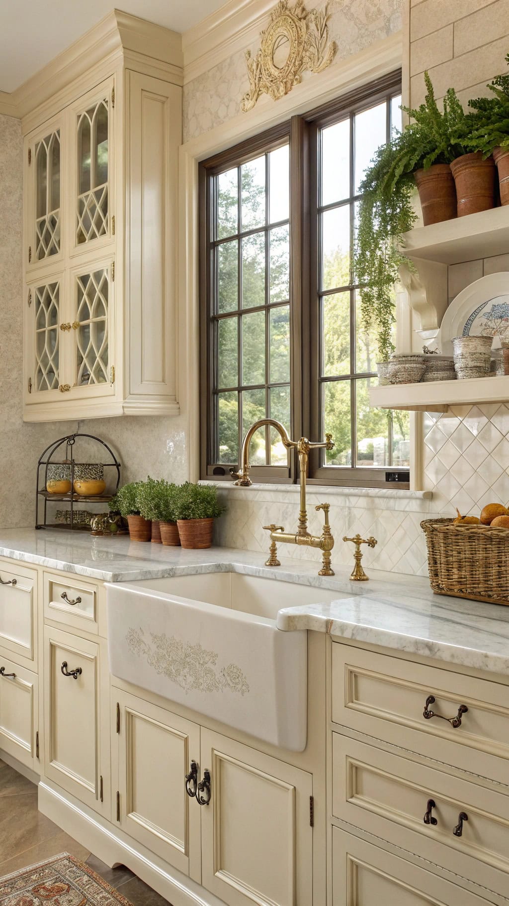 ornate brass hardware elegance