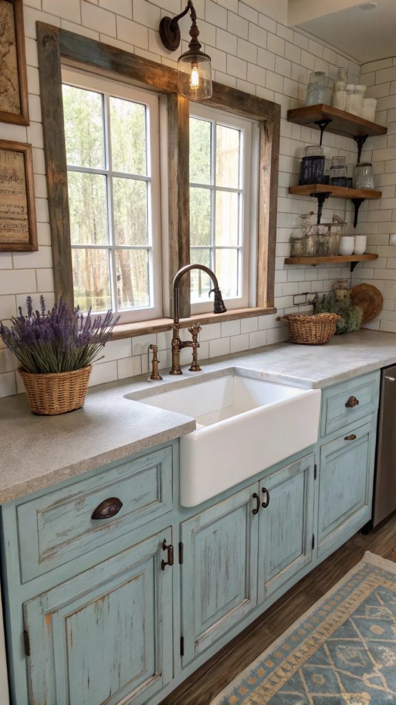 21 Stylish Light Blue Kitchen Ideas
