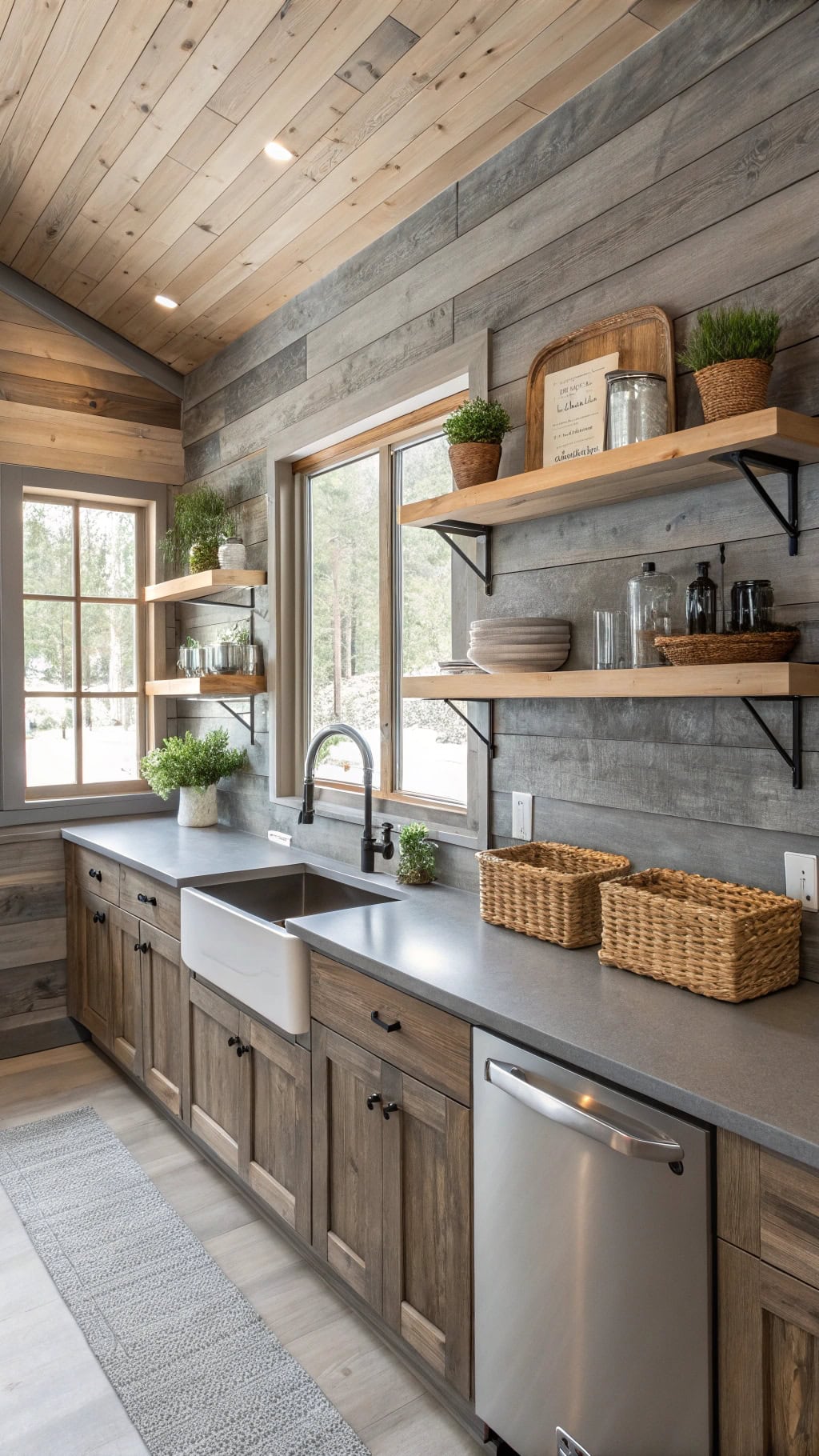 platinum gray cedar elegance