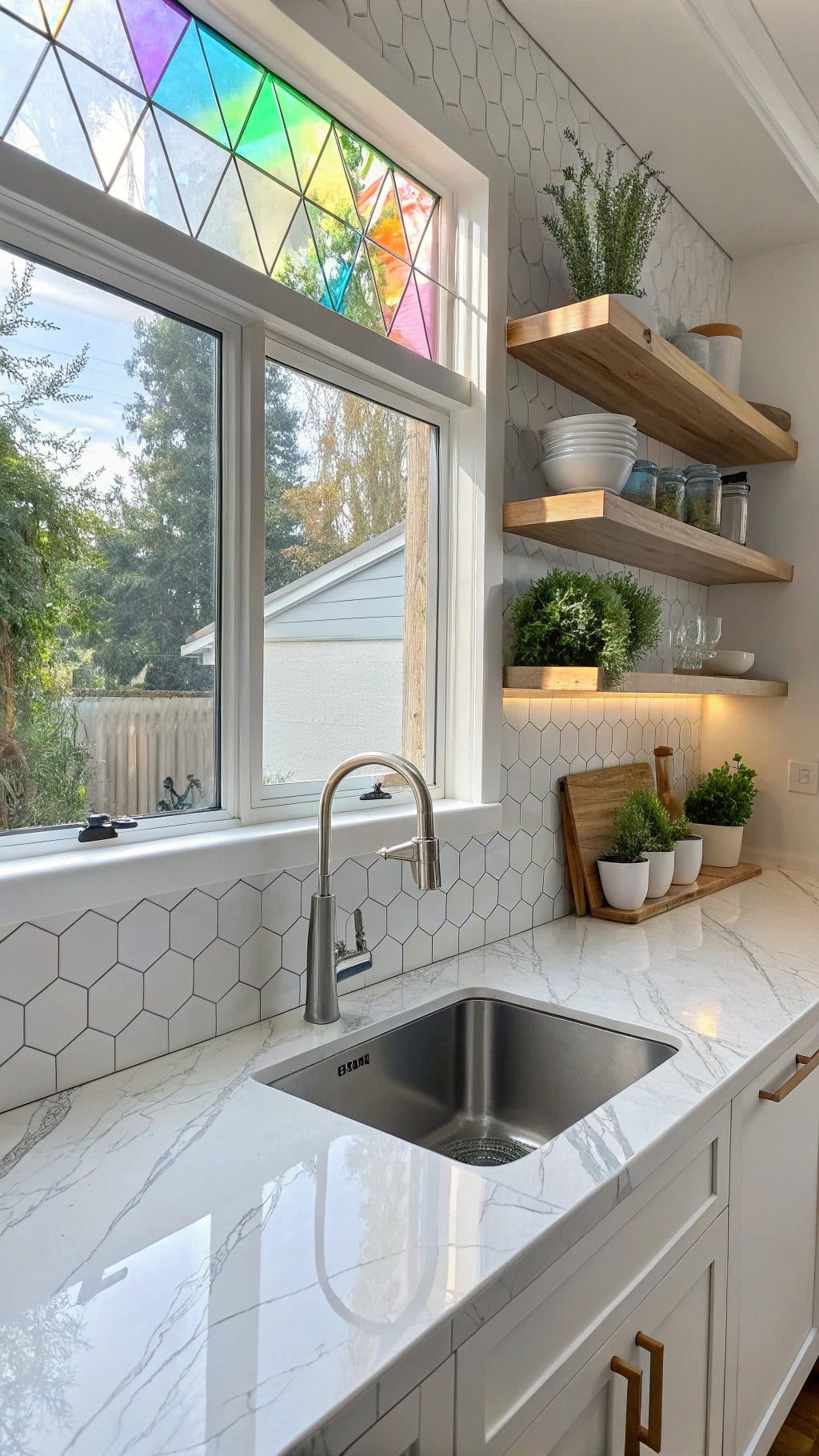 prismatic window film magic