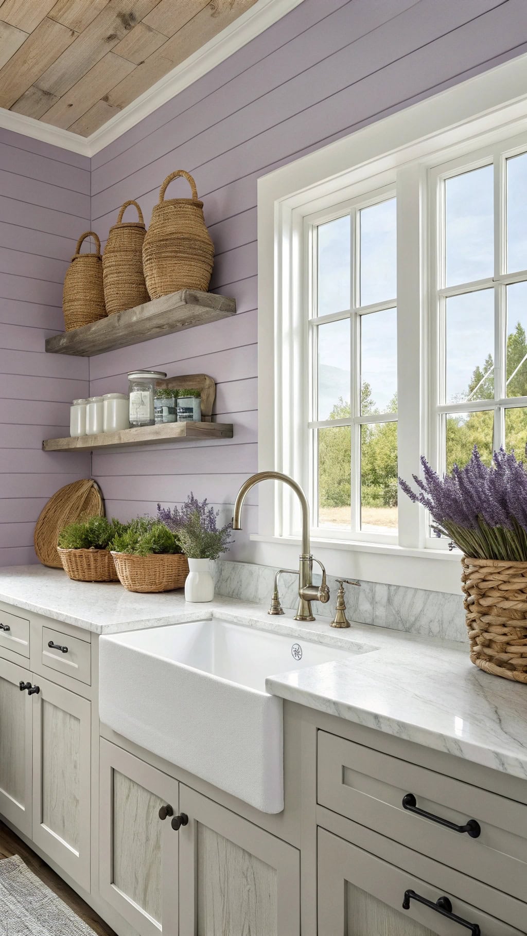 purple coastal shiplap charm