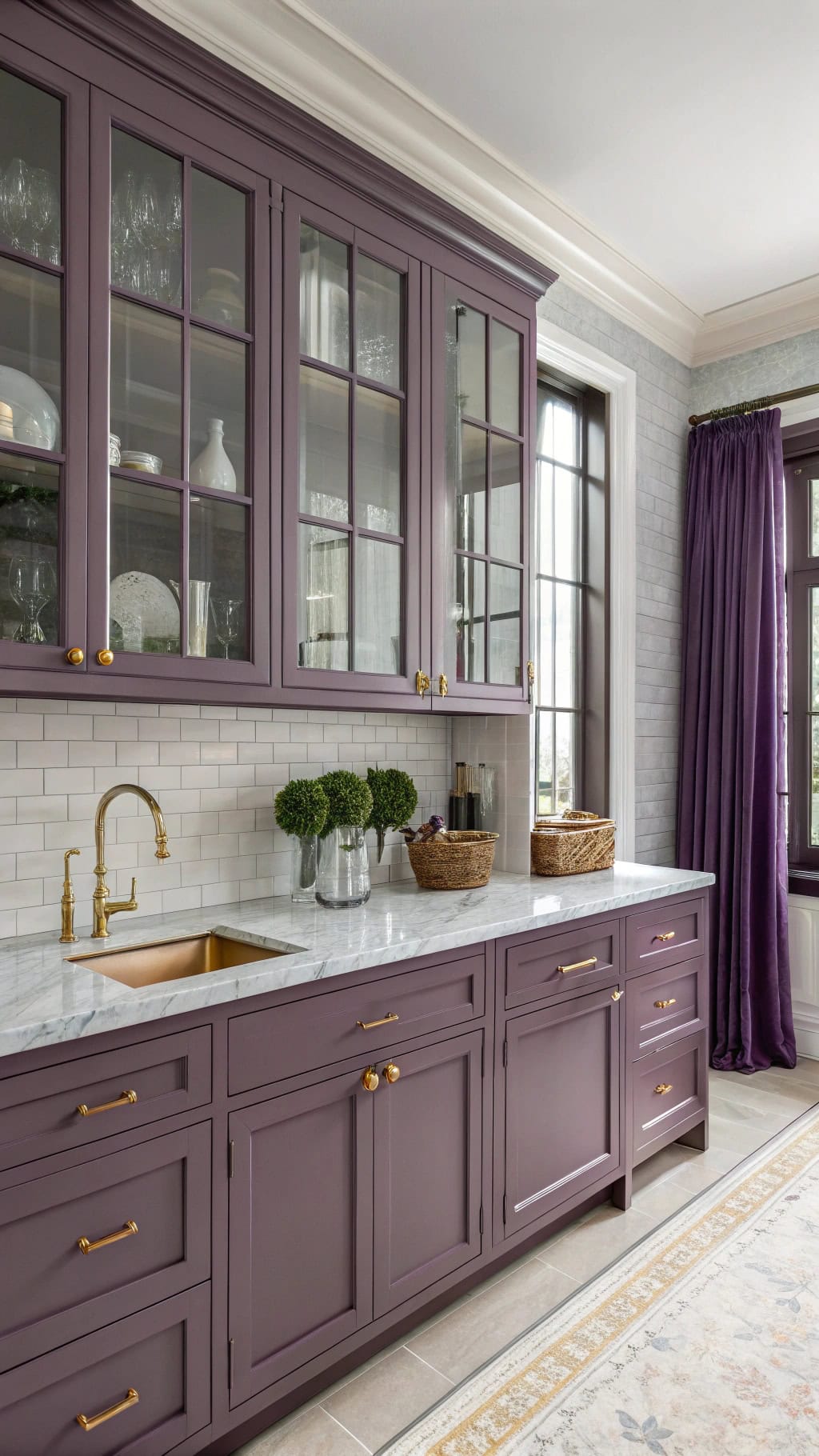 purple luxury pantry oasis