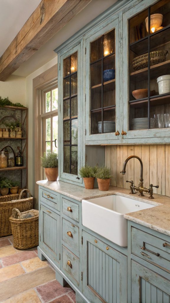 23 Trendy French Blue Kitchen Ideas
