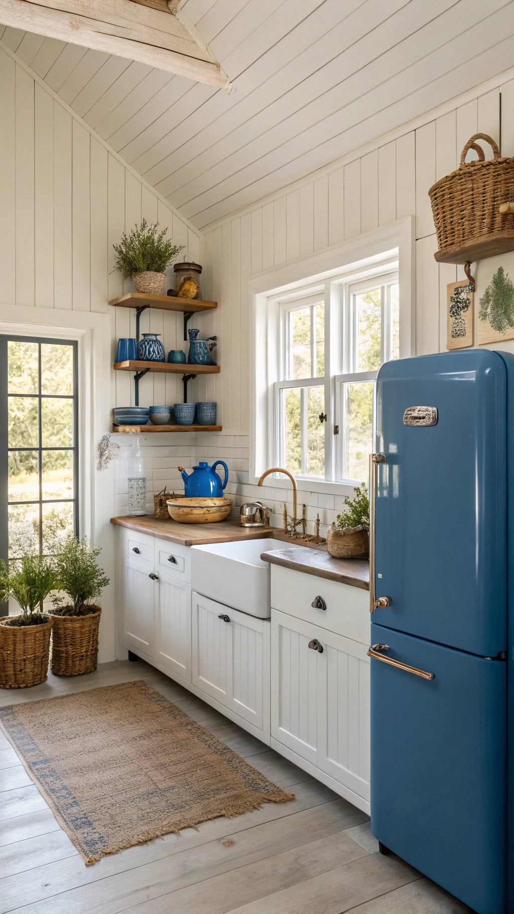 sapphire blue cottage elegance