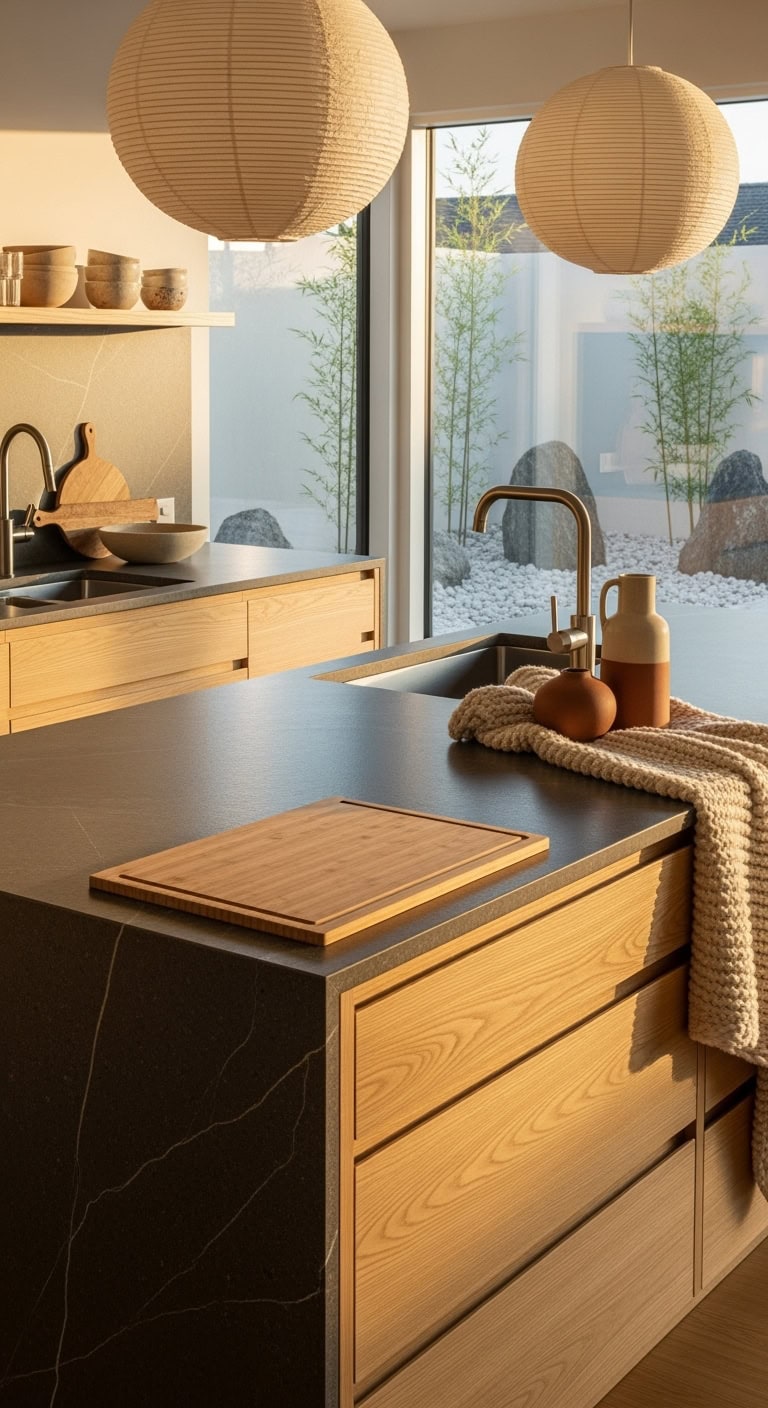 serene minimal functional zen inspired
