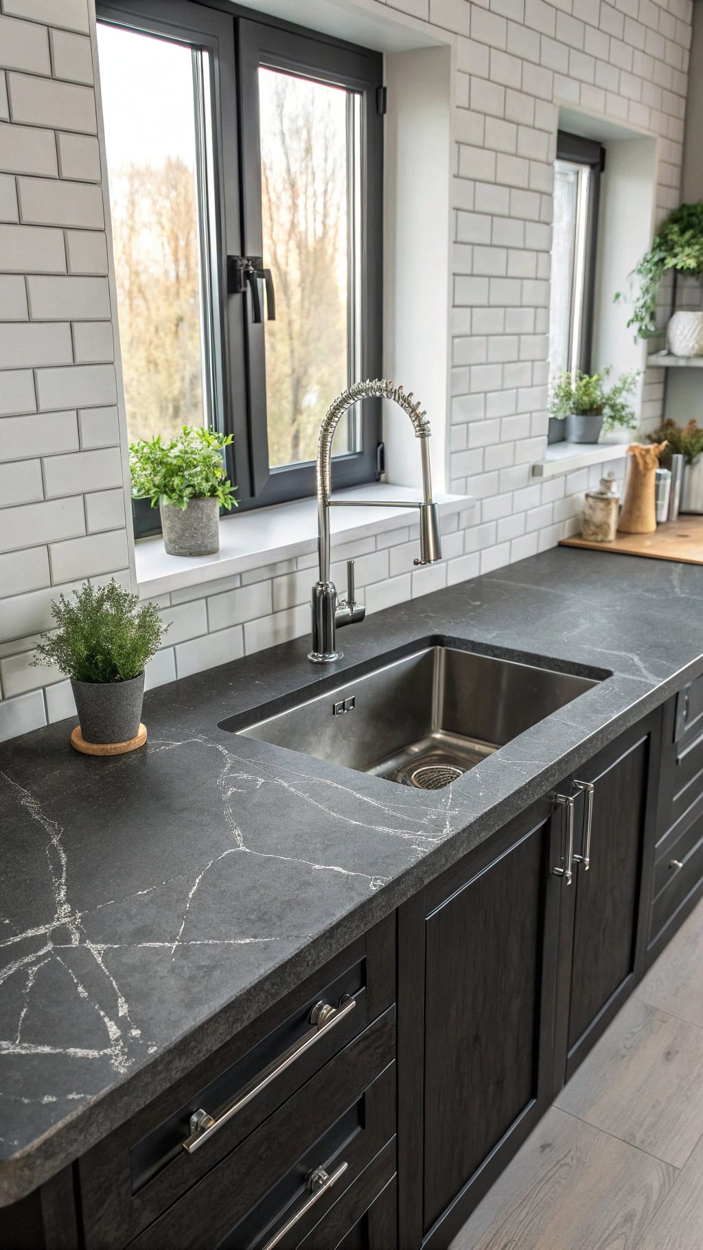 silver inlays for countertops