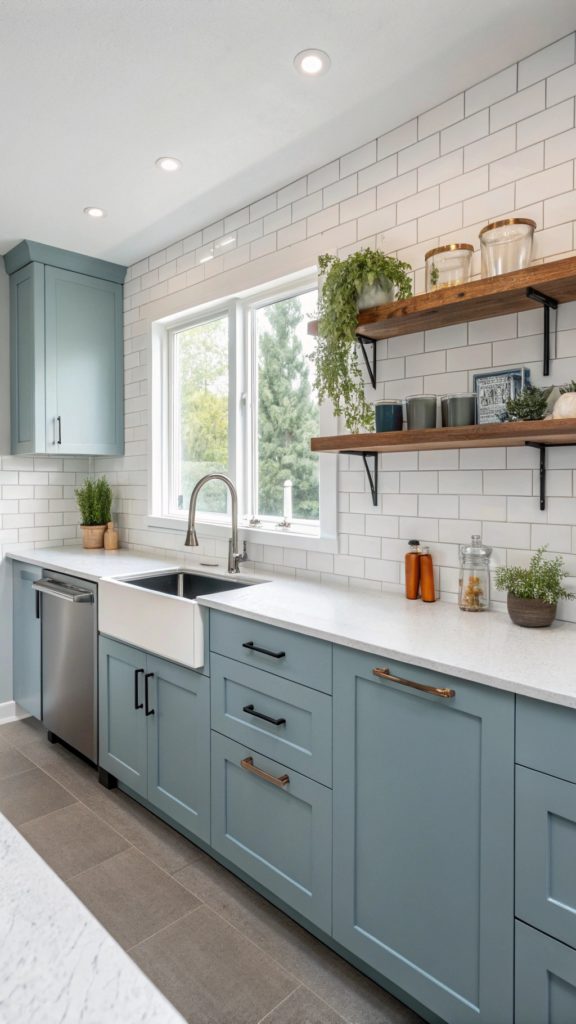 20 Stunning Small Blue Kitchen Ideas