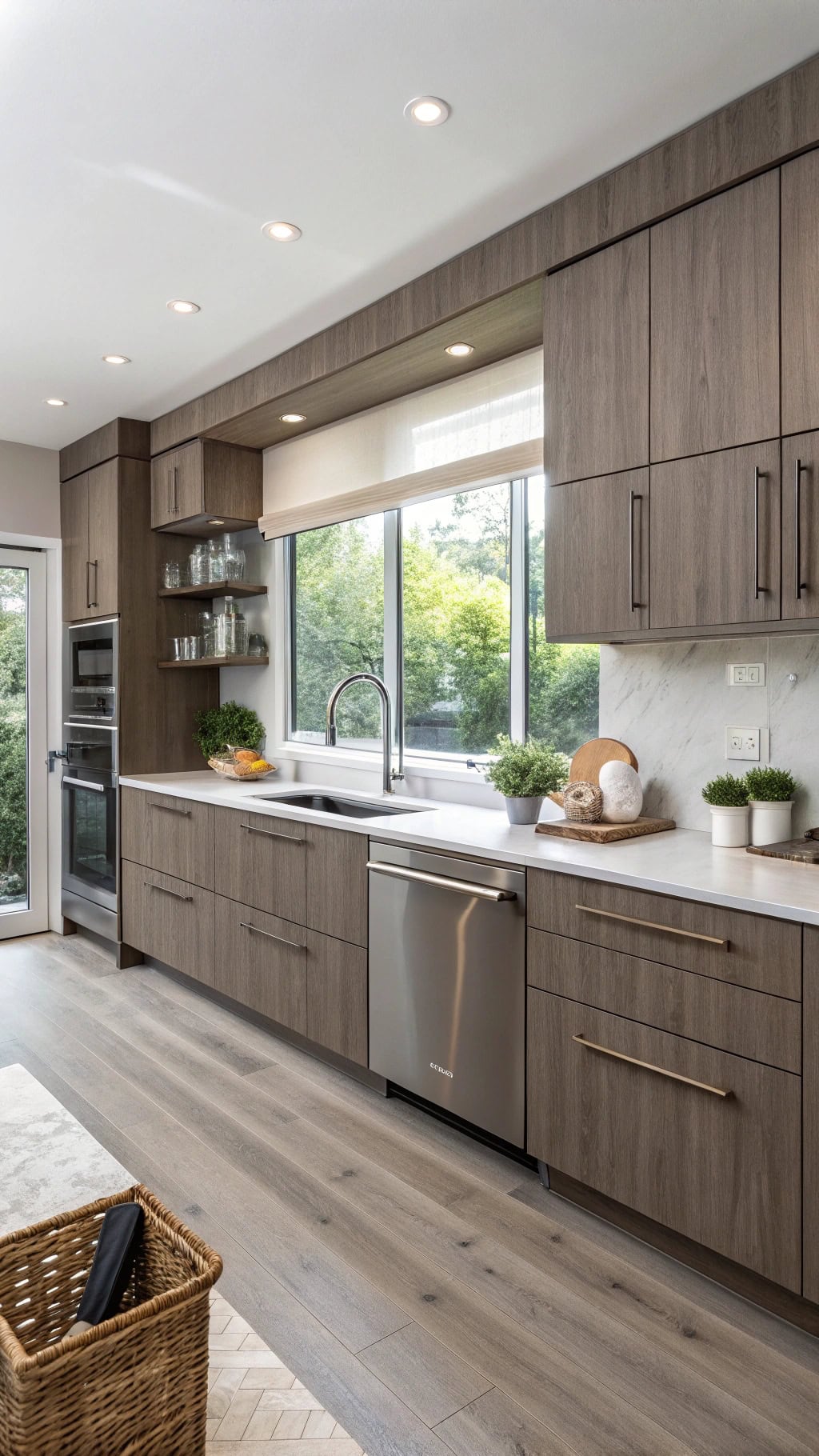 sleek minimalist cabinet design