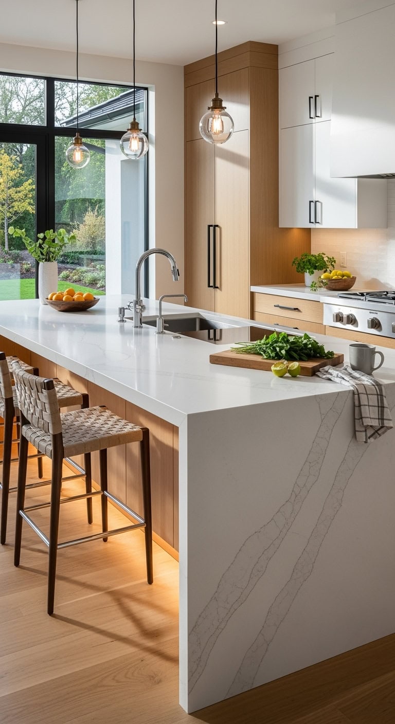 sleek modern natural versatile