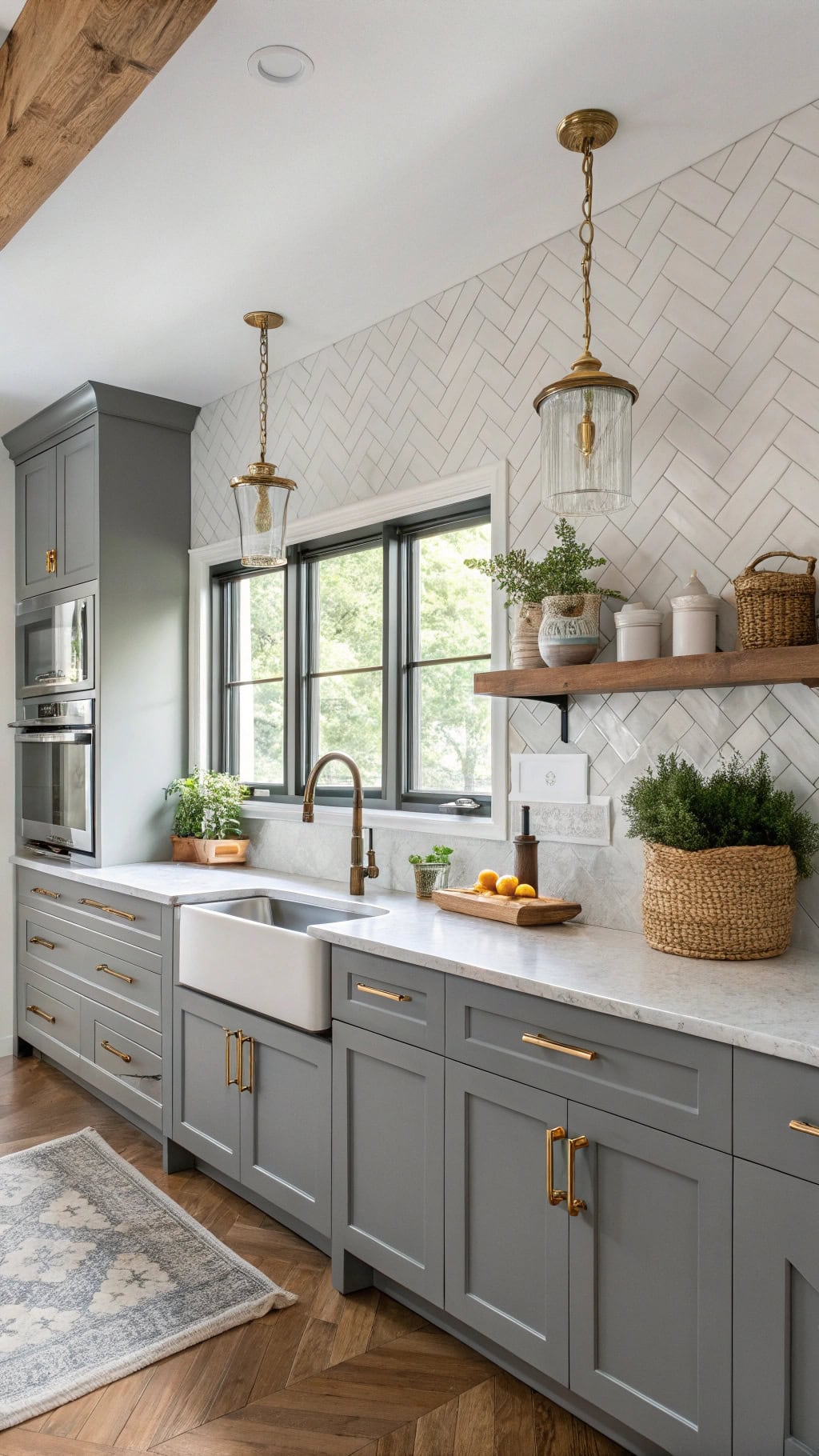 sophisticated matte gray kitchens