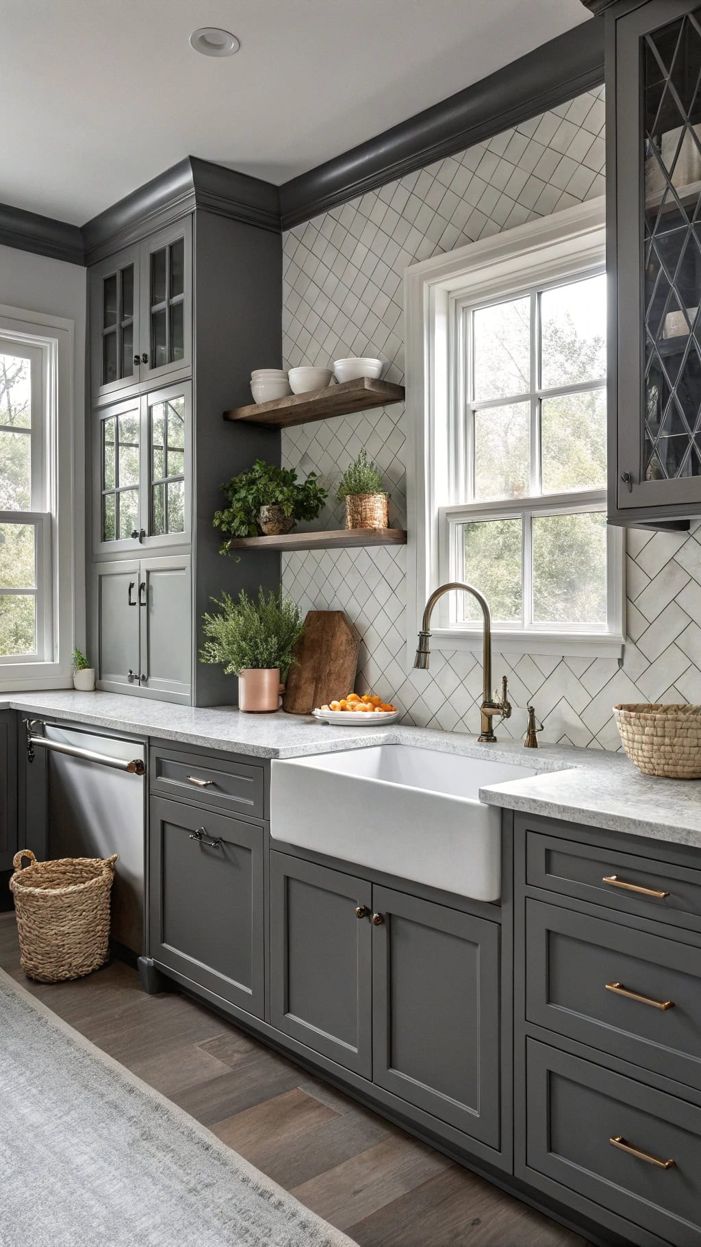 sophisticated monochromatic gray design