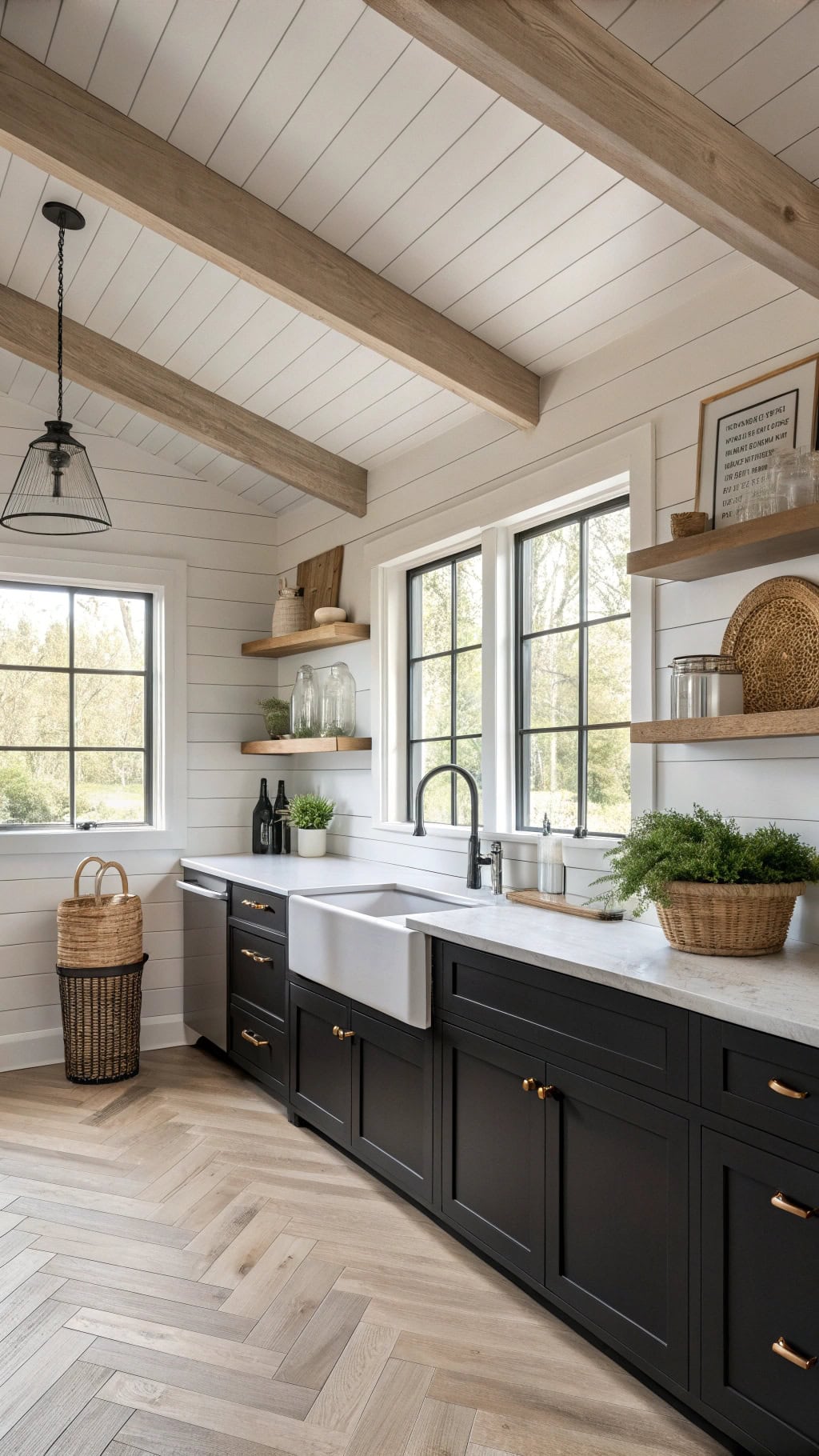 sophisticated taupe ceiling design