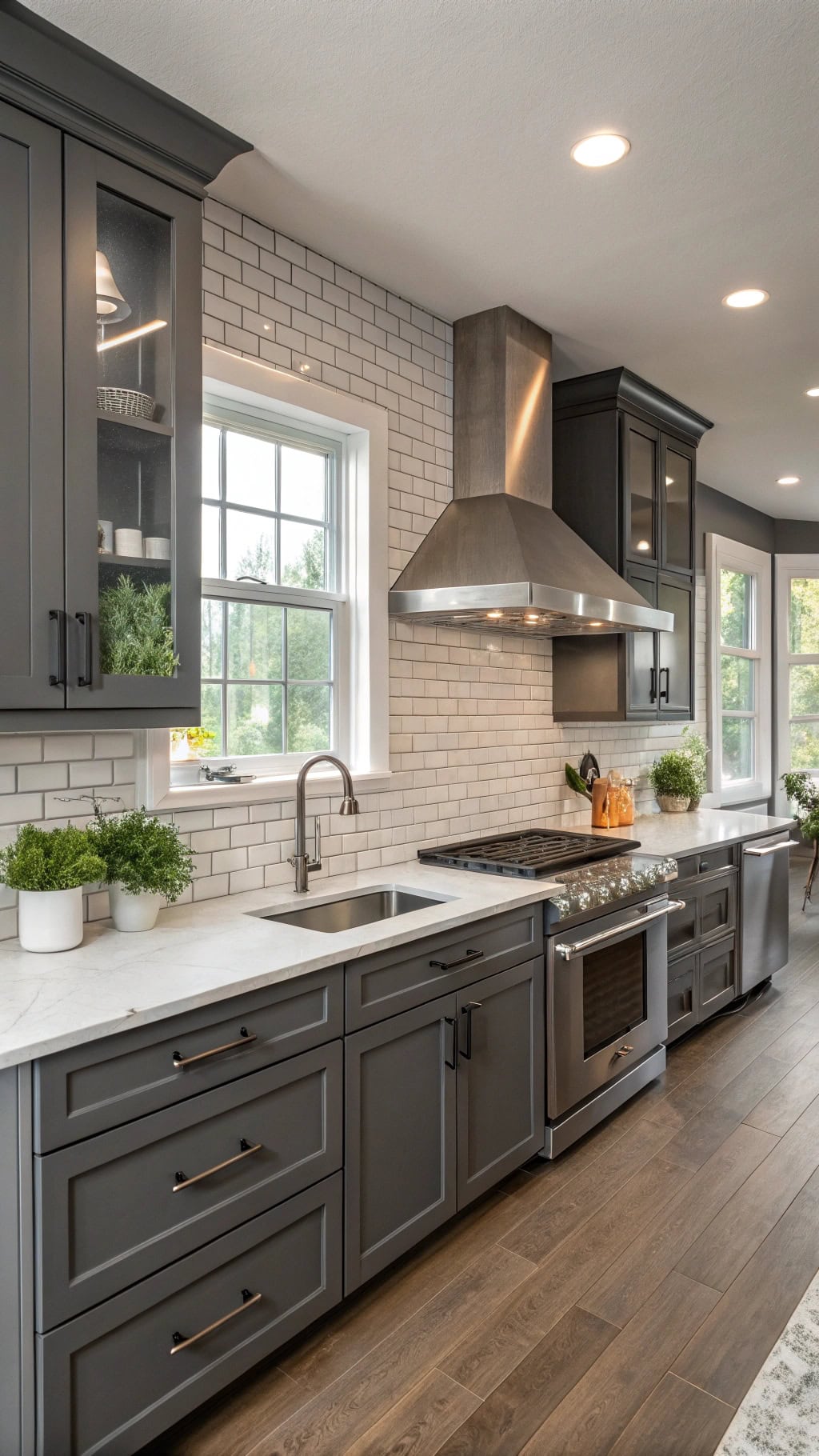 stainless steel kitchen elegance