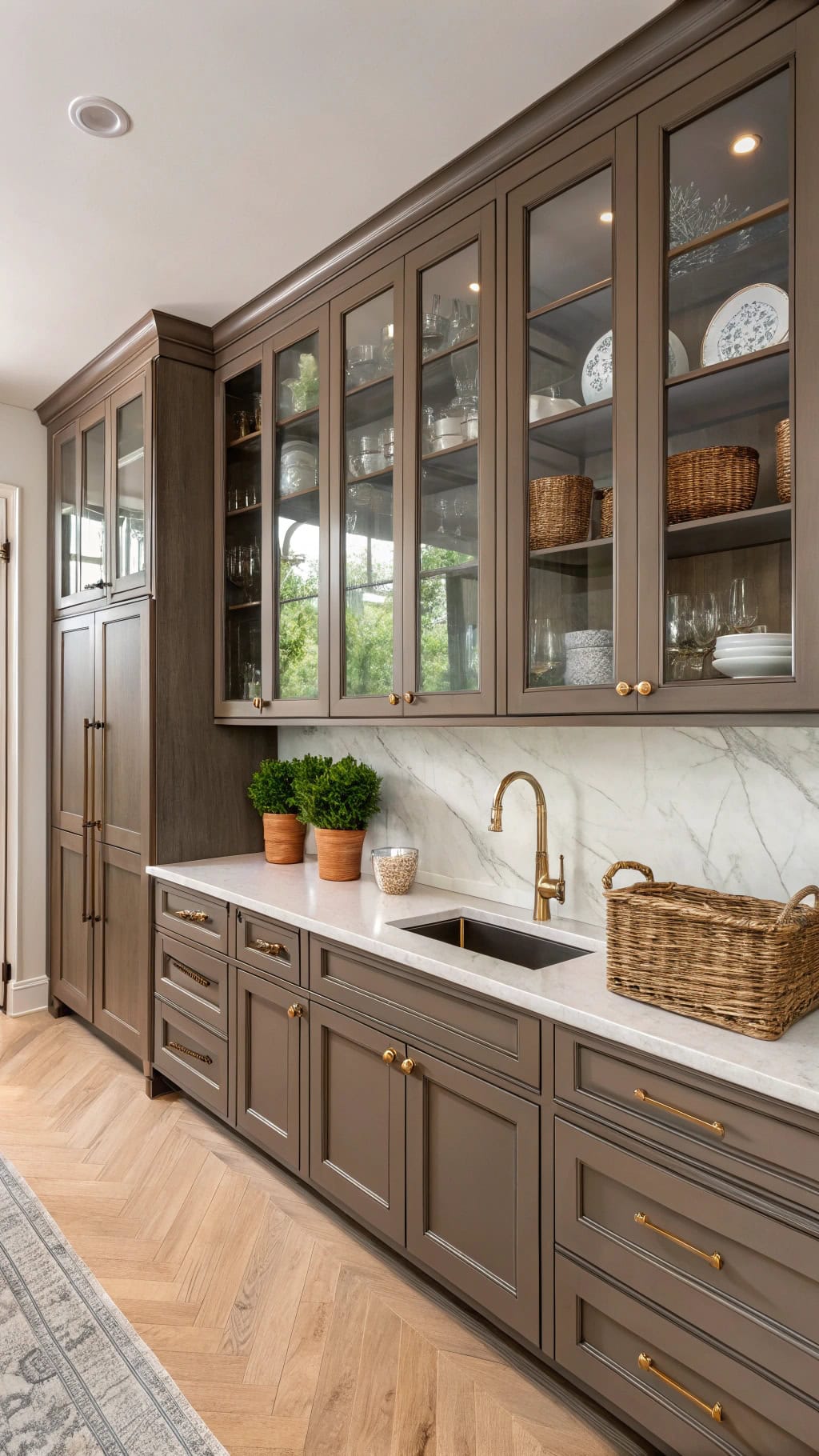 stylish glass cabinet options