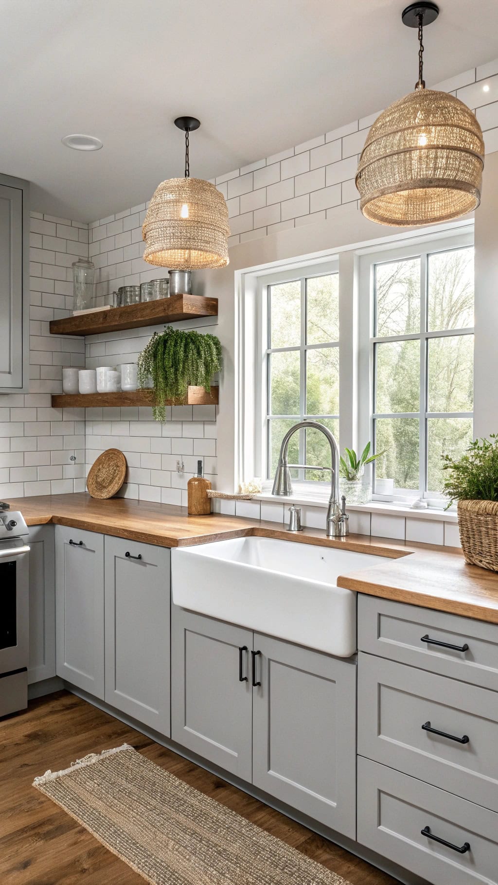 stylish metallic hardware accents
