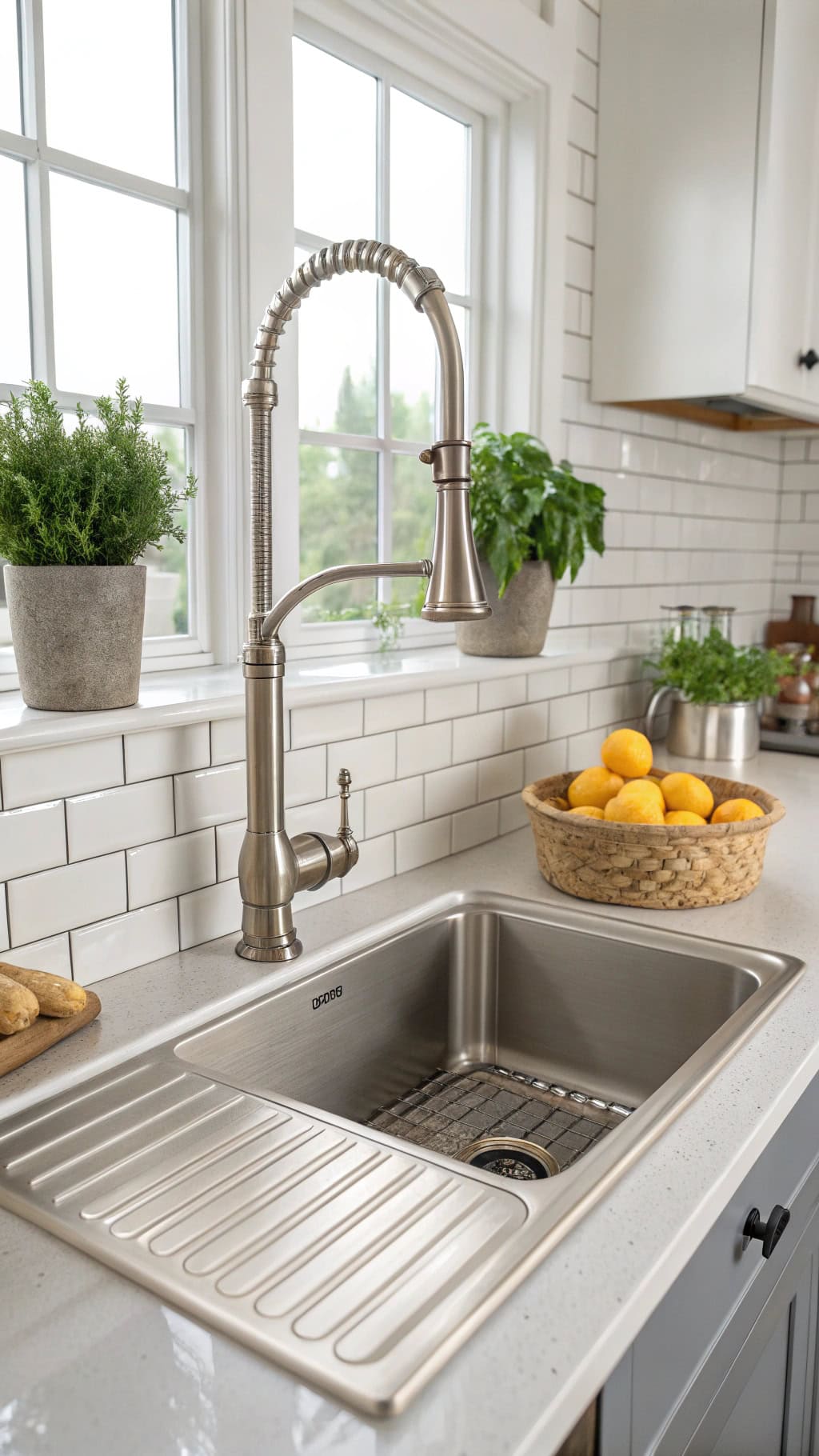 stylish silver faucet options