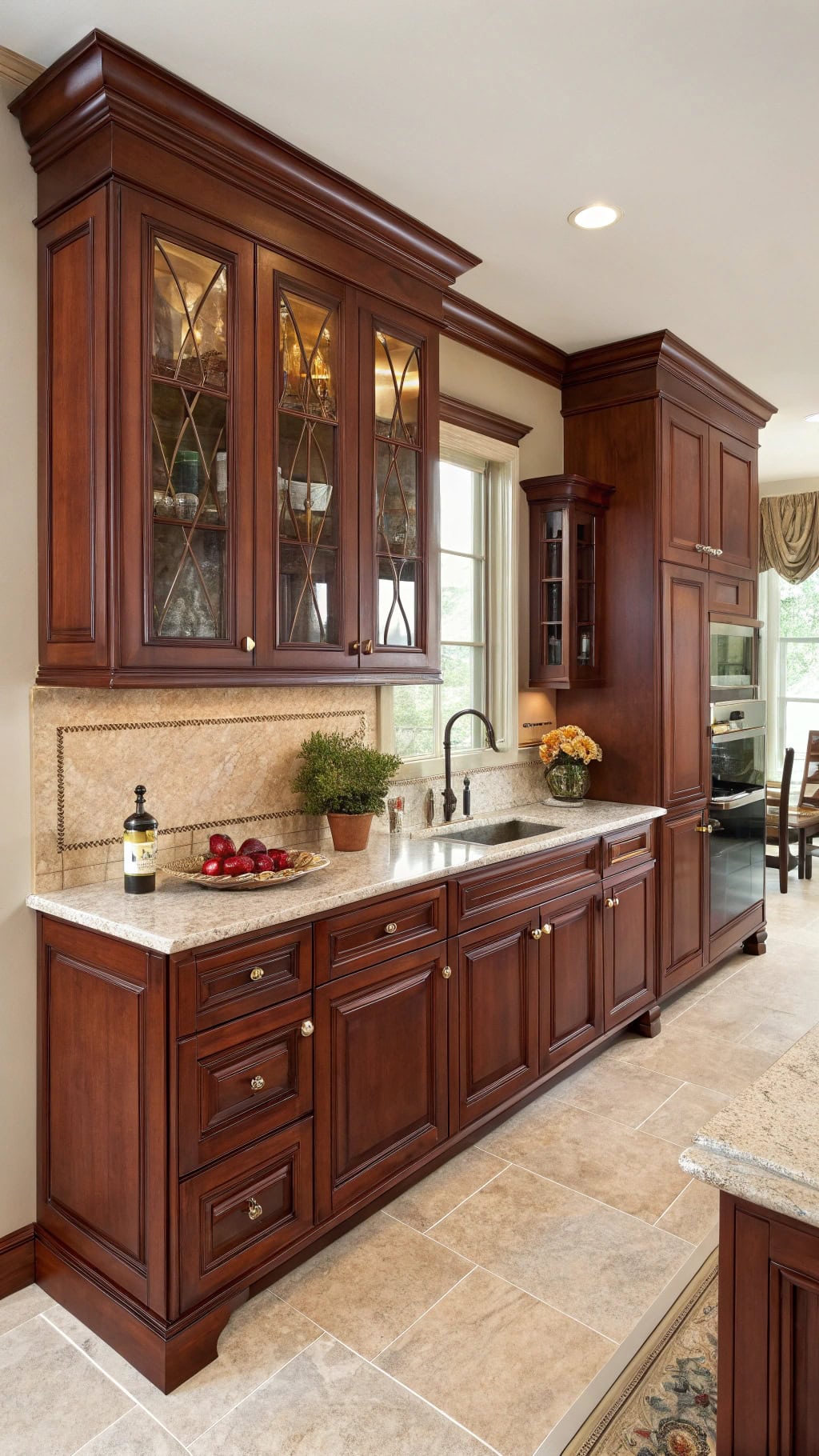 timeless cherry wood elegance