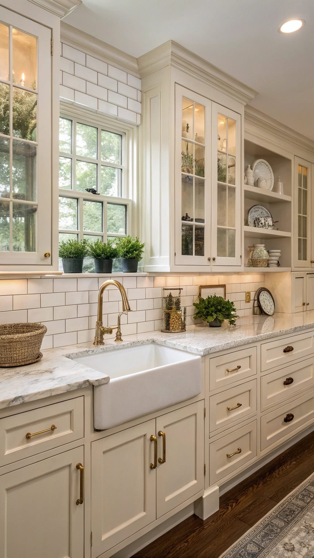 timeless ivory kitchen elegance