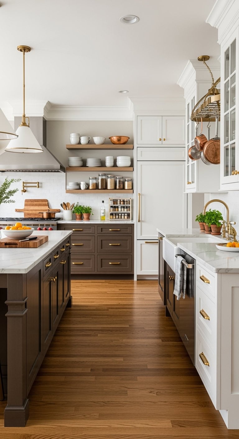 timeless trendy clay kitchen